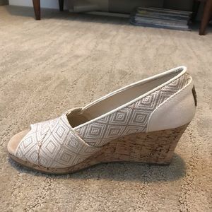 TOMS wedge heels